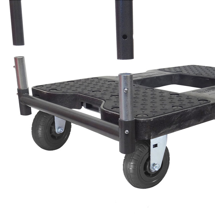 Snap-loc Dolly Noir (USA.) avec capacité de 680,4 kilogram, châssis en